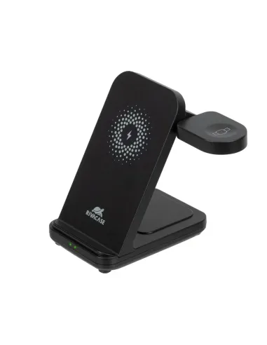 Rivacase VA4916 Caricabatterie per dispositivi mobili Orologio intelligente, Auricolare, Smartphone Nero USB Carica wireless