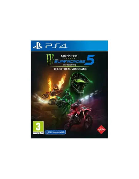 Milestone Monster Energy Supercross 5 Standard Inglese, ESP, ITA, Francese, Tedesca, POR-BRA PlayStation 4