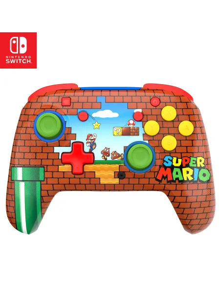 Turtle Beach Rematch Mario Bricks Controller da gaming wireless per Nintendo Switch. Funziona anche con Nintendo Switch 2 -