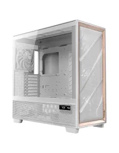 Antec FLUX PRO White EUV Full Tower Bianco, Legno