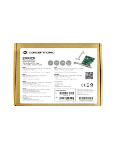 Conceptronic EMRICK09G scheda di interfaccia e adattatore Interno USB 3.2 Gen 2 (3.1 Gen 2) 2
