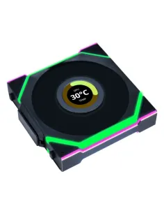 Lian Li UNI FAN SL Wireless LCD 120 Case per computer Ventilatore 12 cm Nero 3 pz 2