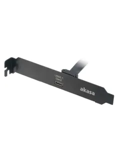 Akasa AK-CBUB37-50BK cavo USB USB 3.2 Gen 2 (3.1 Gen 2) 0,5 m USB C Nero 2