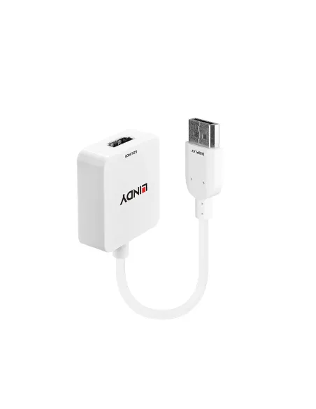 Lindy 38146 cavo e adattatore video HDMI tipo A (Standard) DisplayPort Bianco