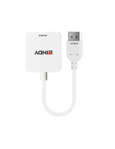 Lindy 38146 cavo e adattatore video HDMI tipo A (Standard) DisplayPort Bianco