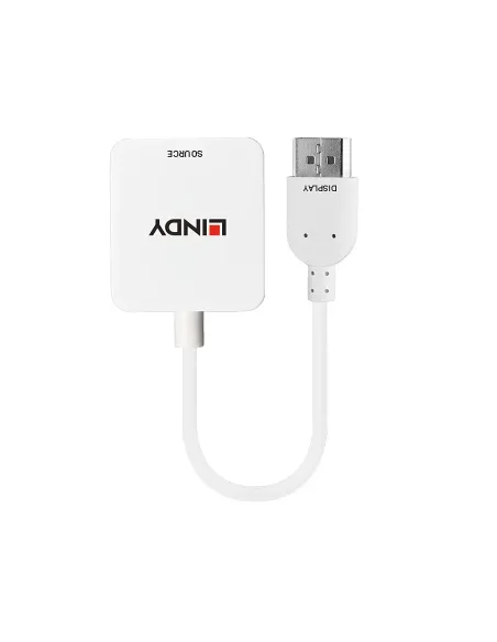 Lindy 38146 cavo e adattatore video HDMI tipo A (Standard) DisplayPort Bianco
