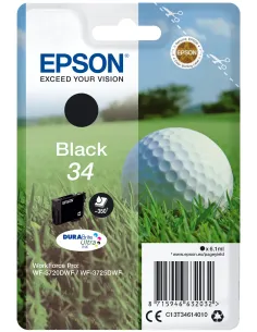 Epson Golf ball Inchiostro nero singolo DURABrite Ultra Pallina da golf 34