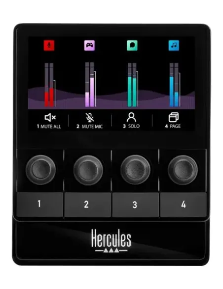 Hercules Stream 100 Nero 4 pulsanti