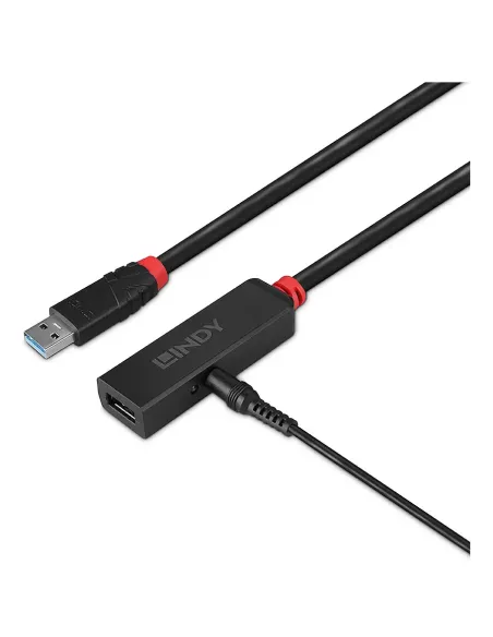 Lindy 43400 hub di interfaccia USB 3.2 Gen 1 (3.1 Gen 1) Type-C 5000 Mbit s Nero
