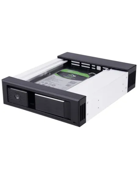 Silverstone FS301 13,3 cm (5.25") Vassoio per unità di memorizzazione Nero