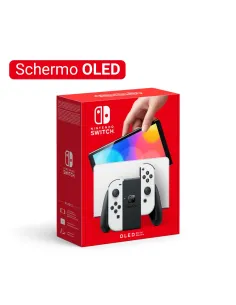 Nintendo Switch (modello Oled) Bianco, schermo 7 pollici