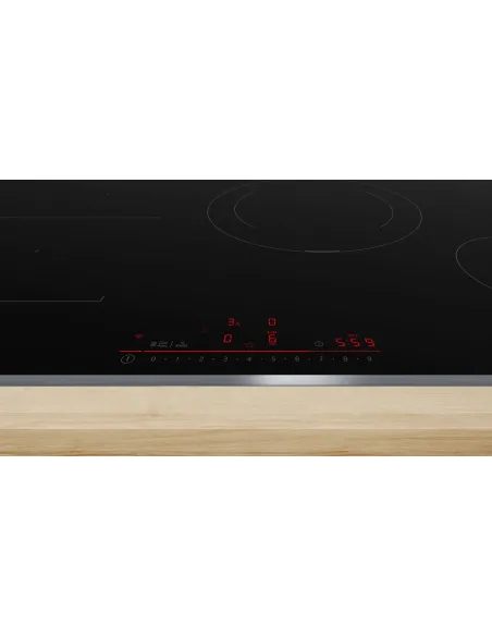 Bosch Serie 6 PVS845HB1E Piano cottura a induzione 80 cm CombInduction Nero