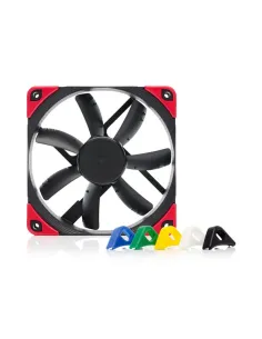 Noctua NF-S12A PWM chromax.black.swap Case per computer Ventilatore 12 cm Nero 1 pz