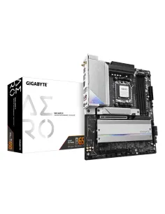 GIGABYTE B650 AERO G Scheda madre - Supporta CPU AMD Ryzen serie 9000, fino a 8000 MHz DDR5 (OC), 1xPCIe 5.0 + 2xPCIe 4.0 M.2,