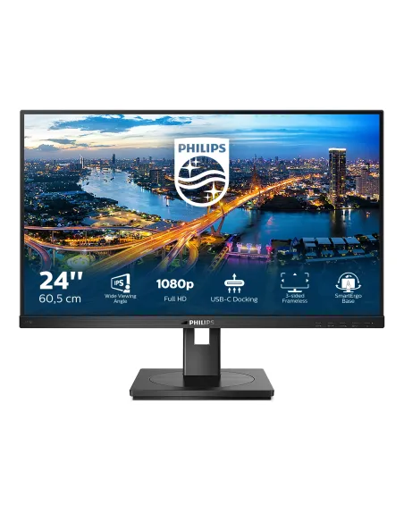 Philips B Line 243B1 00 Monitor PC 60,5 cm (23.8") 1920 x 1080 Pixel Full HD LED Nero