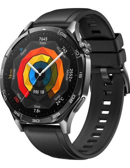 Huawei WATCH GT5 46mm 3,63 cm (1.43") AMOLED Digitale 466 x 466 Pixel Nero GPS (satellitare)
