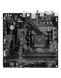 GIGABYTE A520M DS3H AC Scheda Madre - CPU AMD Ryzen Serie 5000, VRM 5+3 fasi, fino a 4733 MHz DDR5 (OC), 1xPCIe 3.0 M.2, LAN 2