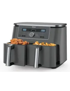 Ninja DZ400EU friggitrice Doppia 9,5 L Indipendente 2470 W Friggitrice ad aria calda Grigio 2