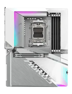 GIGABYTE B650E AORUS STEALTH ICE Scheda madre - AMD Ryzen serie 9000, VRM a 12+2+2 fasi, fino a 8000 MHz DDR5 (OC), 1xPCIe 5.0 2