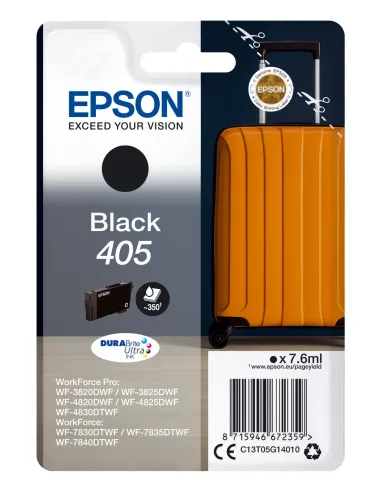 Epson 405 valigia cartuccia inchiostro originale nero 1pz