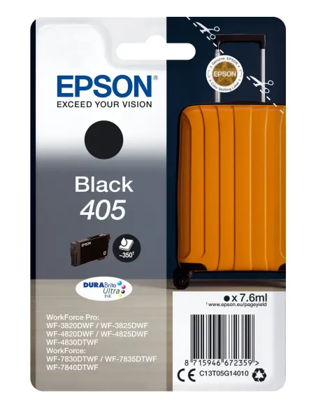 Epson 405 valigia cartuccia inchiostro originale nero 1pz