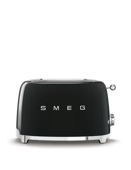 Smeg Tostapane 50's Style – Nero LUCIDO 2x2 – TSF01BLEU