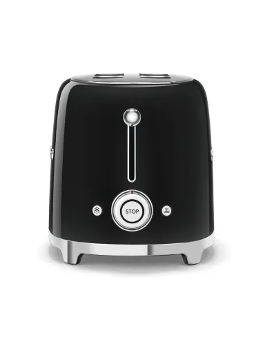 Smeg Tostapane 50's Style – Nero LUCIDO 2x2 – TSF01BLEU