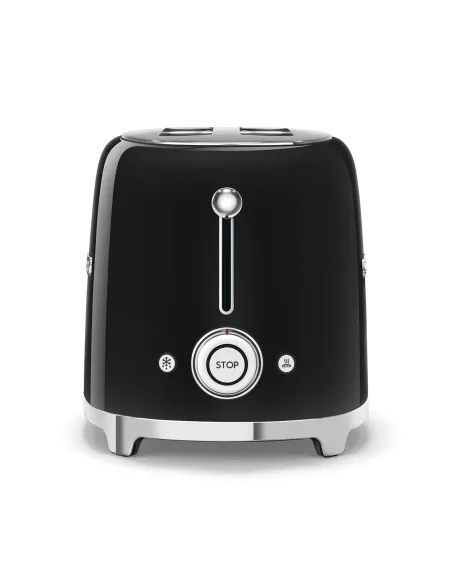 Smeg Tostapane 50's Style – Nero LUCIDO 2x2 – TSF01BLEU