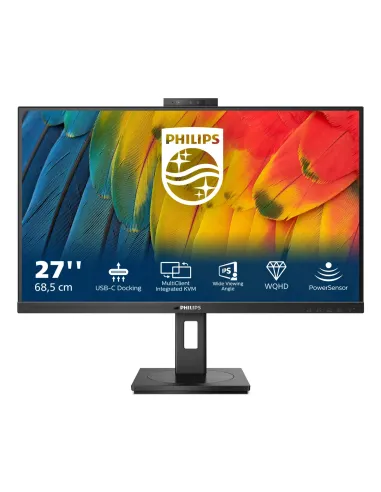 Philips Serie 5000 27B1U5601H 00 Monitor PC 68,6 cm (27") 2560 x 1440 Pixel Quad HD LCD Nero