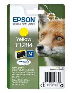 Epson Fox Inchiostro giallo singolo DURABrite Ultra Volpe T1284 2