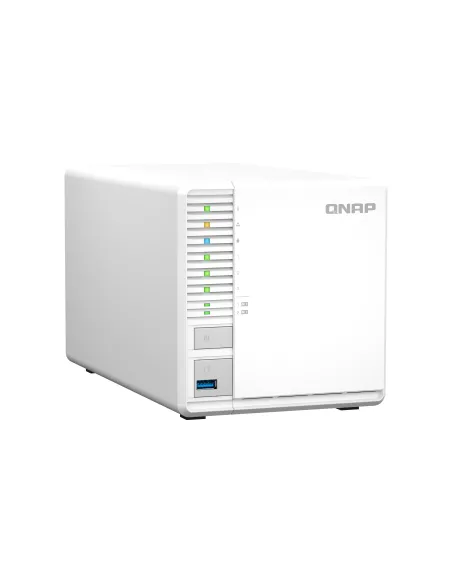 QNAP TS-364 NAS Tower Intel® Celeron® N5095 8 GB DDR4 0 TB QNAP Turbo System Bianco