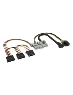 Akasa Compact Power 200 adattatore e invertitore Interno 180 W Multicolore