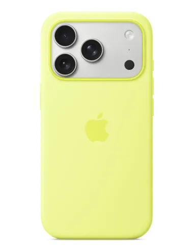 Apple Custodia MagSafe in silicone per iPhone 17 Pro - Giallo neon