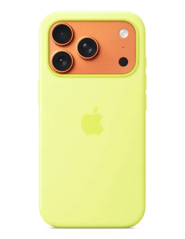 Apple Custodia MagSafe in silicone per iPhone 17 Pro - Giallo neon