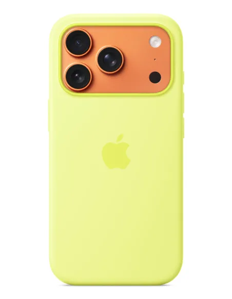Apple Custodia MagSafe in silicone per iPhone 17 Pro - Giallo neon