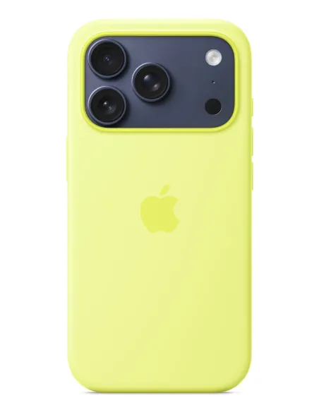 Apple Custodia MagSafe in silicone per iPhone 17 Pro - Giallo neon