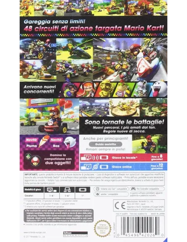 Nintendo Mario Kart 8 Deluxe Standard Inglese Nintendo Switch