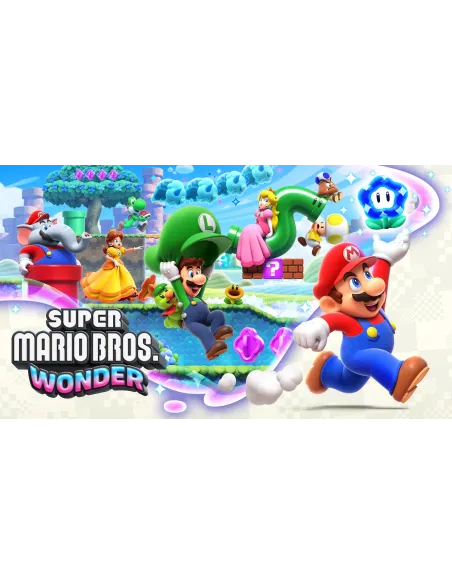 Nintendo Super Mario Bros. Wonder Standard Tedesca, DUT, Inglese, ESP, Francese, ITA, Giapponese, Coreano, Portoghese, Russo