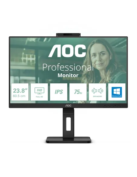 AOC 24P3CW Monitor PC 60,5 cm (23.8") 1920 x 1080 Pixel Full HD LED Nero