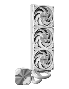 Montech HyperFlow Silent 360 Processore Raffreddatore di liquidi tutto in uno 12 cm Bianco 1 pz 2