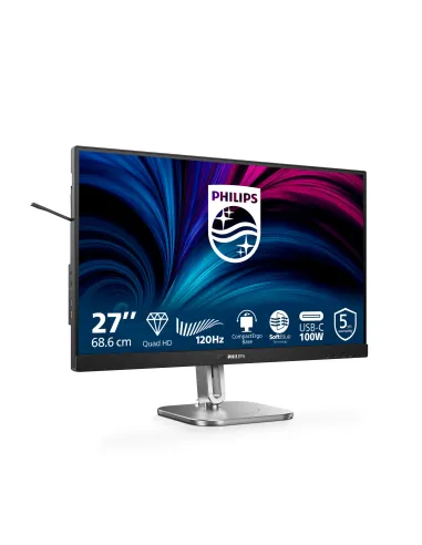Philips 27B2U4601 00 Monitor PC 68,6 cm (27") 2560 x 1440 Pixel Quad HD LCD Grigio