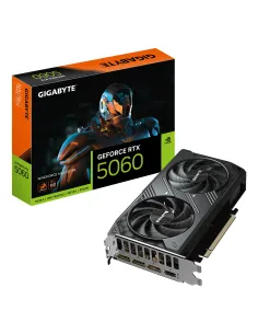 GIGABYTE GeForce RTX 5060 WINDFORCE MAX OC 8G Scheda Grafica – 8 GB GDDR7, 128 bit, PCI-E 5.0, 2512 MHz Frequenza del core, 3 x