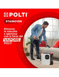 Polti StainOver SC30, lavatappeti con funzione pulitore a vapore, 4 funzioni in 1 2