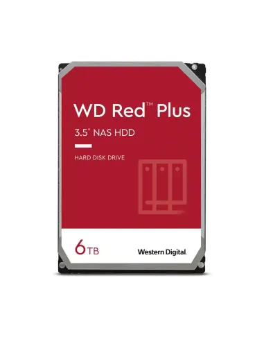 Western Digital Red Plus disco rigido interno 6 TB 5400 Giri min 256 MB 3.5" Serial ATA III