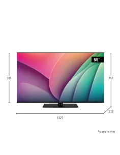 Panasonic Smart TV QLED UHD 4K 55" TV-55W80AEZ 2