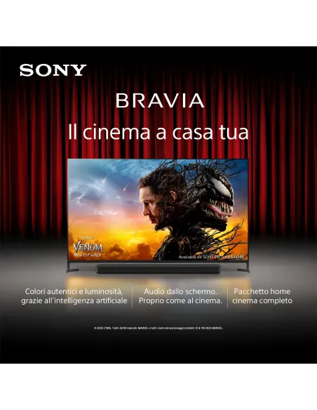 Sony K-55XR8M2 139,7 cm (55") 4K Ultra HD Smart TV Wi-Fi Nero