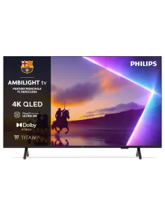 Philips Ambilight TV 55PUS8510 4K UHD QLED 139cm 55" Smart TV Dolby Atmos Titan OS