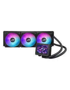 ASUS ROG Ryujin III 360 ARGB Extreme e' un sistema a liquido serie ROG con radiatore da 360mm e schermo LCD.