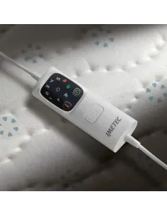 Imetec Scaldasonno Adapto singolo 150 x 80 cm, Basso consumo, Tecnologia brevettata, Riscaldamento rapido, Temperatura 2