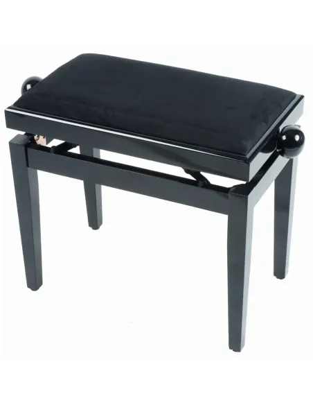 QUIK-LOK PB010BK Panca da musicista Nero Seduta imbottita